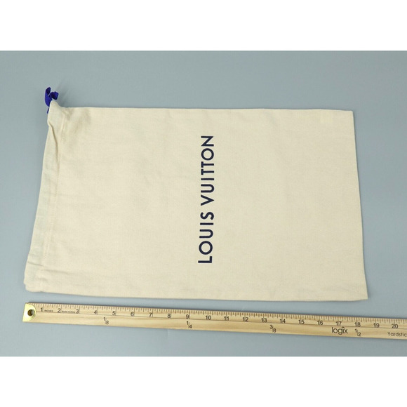 Louis Vuitton Dust Bag Size Large Cream 18.5" x 11.5" - Picture 11 of 11